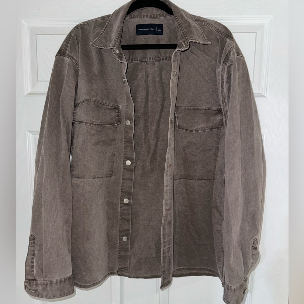 Abercrombie and Fitch Lightweight Utility Jacket